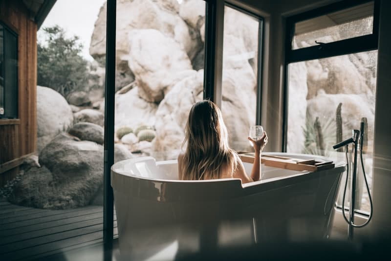 Warm hot stone massage therapy stones